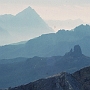 Another panorama south from near Pomedes at dawn.